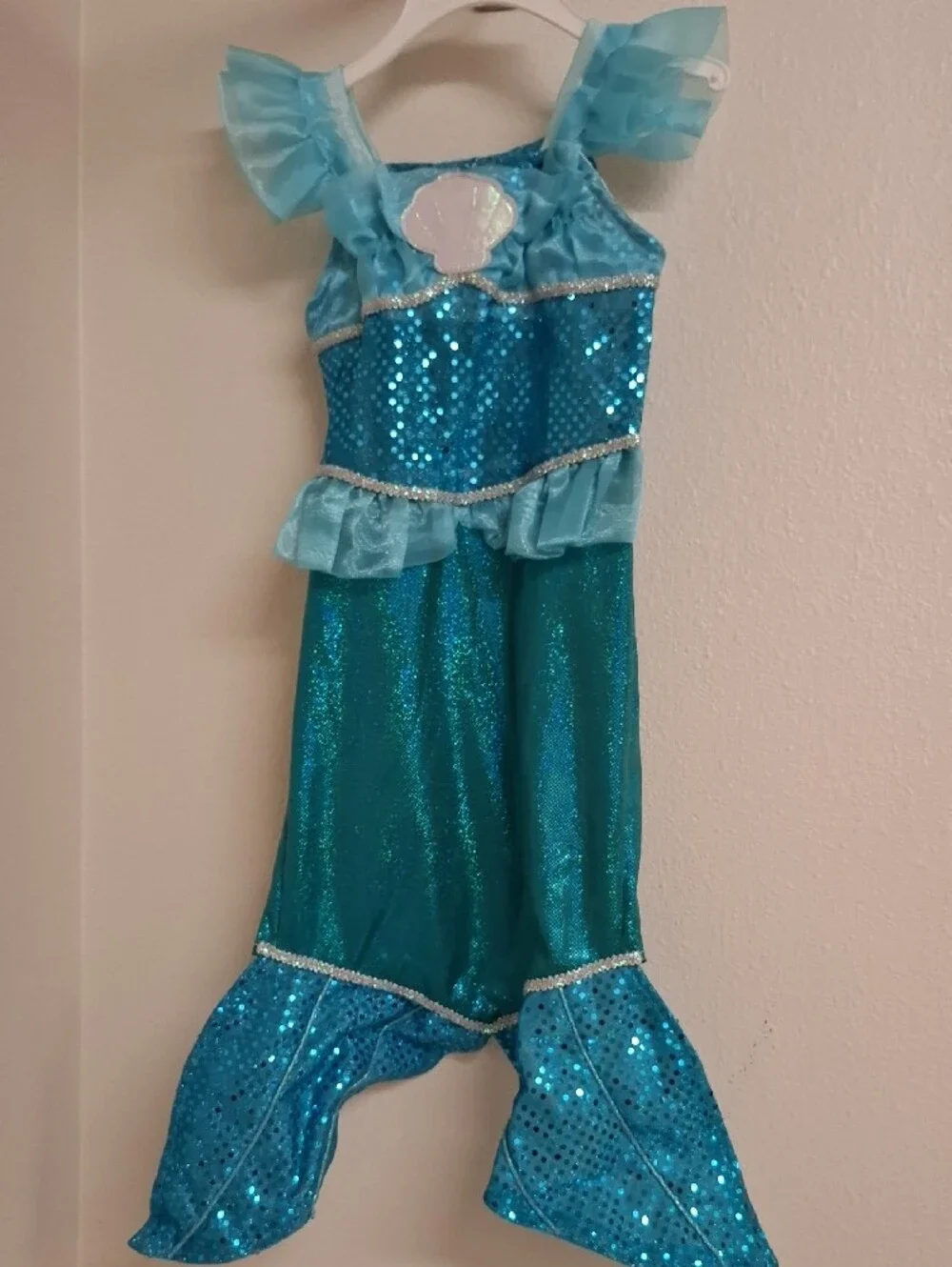 Melissa & Doug Blue and Teal Mermaid Role Play Costume Set